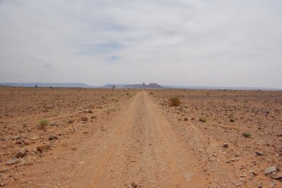 track west of Zagora